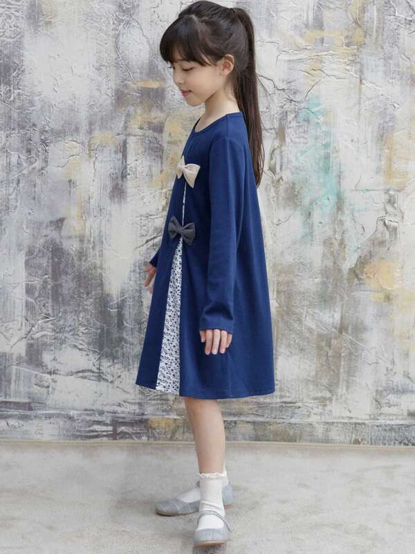 子供服bee 長袖ワンピース Sbb ブラック ピンク ベージュ テラコッタ ブラウン ネイビー ワイン パープル系その他 Stripe Club Kids By Smarby ストライプクラブ キッズ バイ スマービー のキッズワンピース Ccn9050 Sbb ファッション通販のstripe Club