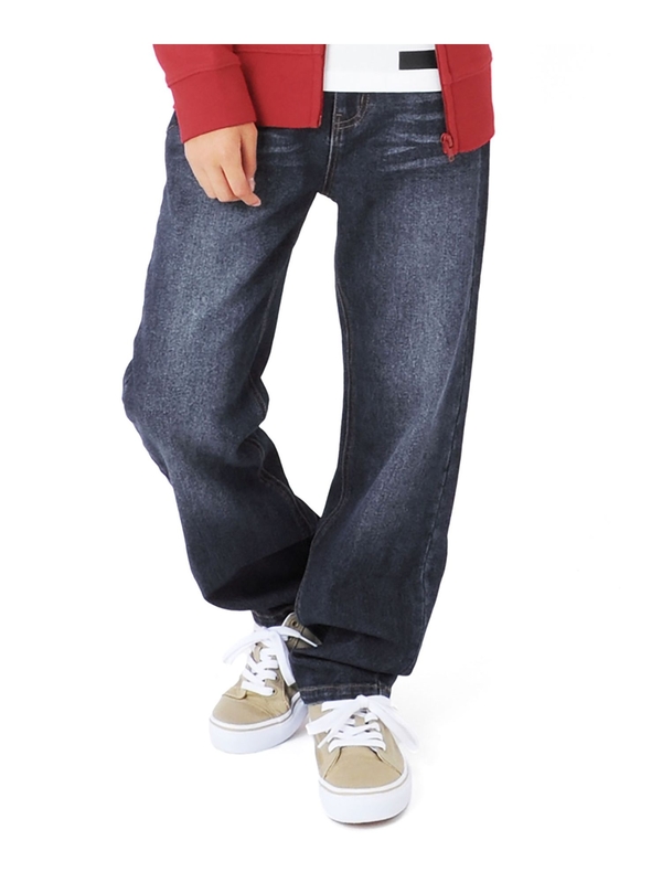 Glazos ストレート ストレッチデニム ヴィンテージ加工パンツ ブルー インディゴ Stripe Club Kids By Smarby ストライプクラブ キッズ バイ スマービー のキッズパンツ Ccn9022 ファッション通販のstripe Club