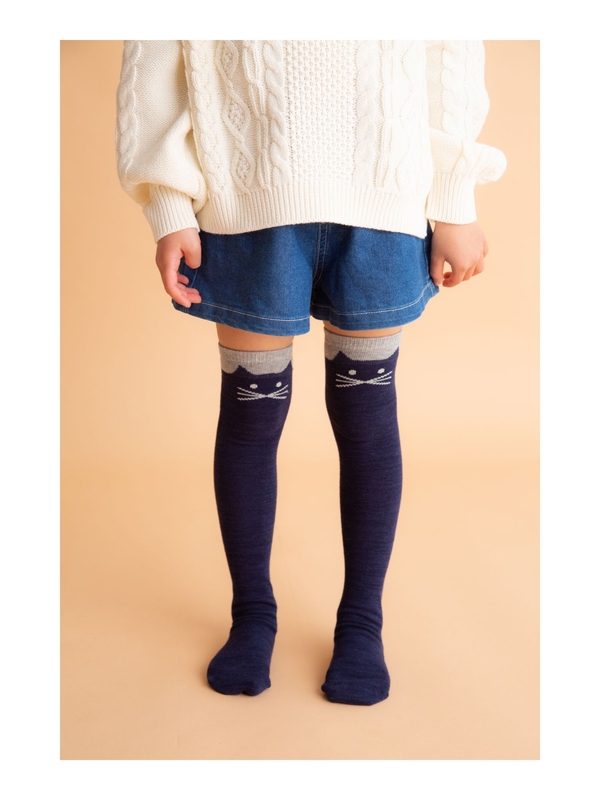 Stample ネコ ニーハイソックス ブラック ネイビー Stripe Club Kids By Smarby ストライプクラブ キッズ バイ スマービー のキッズタイツ 靴下 Ccn90 ファッション通販のstripe Club Stample ネコ ニーハイソックス ブラック ネイビー Stripe Club Kids By Smarby ストライプクラブ キッズ バイ スマービー のキッズタイツ 靴下 Ccn90 ファッション通販のstripe Club