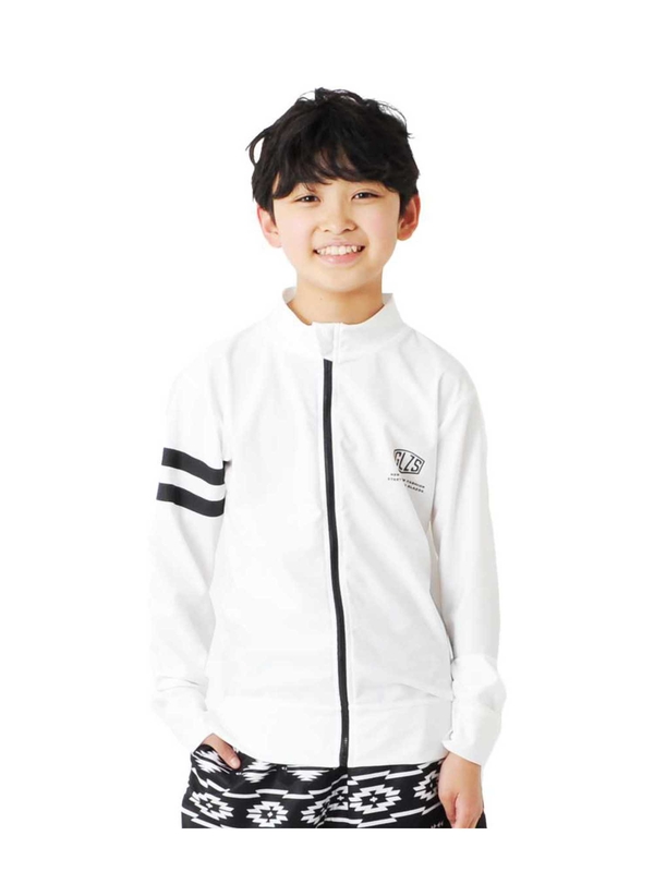 Glazos ジップアップ長袖ラッシュガード ホワイト ネイビー Stripe Club Kids By Smarby ストライプクラブ キッズ バイ スマービー のキッズ水着類 Ccn9022 ファッション通販のstripe Club Glazos ジップアップ長袖ラッシュガード ホワイト ネイビー Stripe Club Kids By Smarby ストライプクラブ キッズ バイ スマービー のキッズ水着類 Ccn9022 ファッション通販のstripe Club
