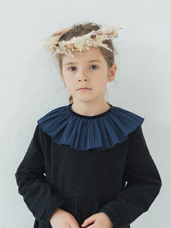 Riziere 新色フリルギャザー付け襟 モカ ネイビー Stripe Club Kids By Smarby ストライプクラブ キッズ バイ スマービー のキッズその他アクセサリー Ccn9069 Rzawac24 ファッション通販のstripe Club