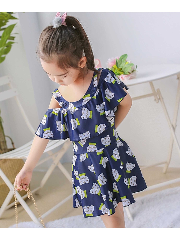 Teddyshop キッズ水着 猫柄オフショルダーフリルワンピーススイムウェア ショートパンツ2点セット ネイビー Stripe Club Kids By Smarby ストライプクラブ キッズ バイ スマービー のキッズ水着類 Ccn9080 Kids309 ファッション通販のstripe Club Teddyshop キッズ水着 猫柄オフショルダーフリルワンピーススイムウェア ショートパンツ2点セット ネイビー Stripe Club Kids By Smarby ストライプクラブ キッズ バイ スマービー のキッズ水着類 Ccn9080 Kids309 ファッション通販のstripe Club