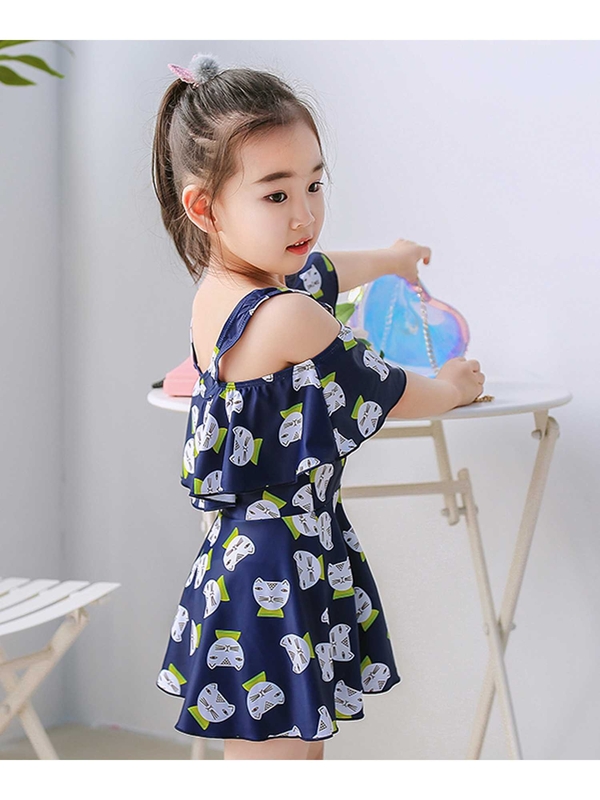 Teddyshop キッズ水着 猫柄オフショルダーフリルワンピーススイムウェア ショートパンツ2点セット ネイビー Stripe Club Kids By Smarby ストライプクラブ キッズ バイ スマービー のキッズ水着類 Ccn9080 Kids309 ファッション通販のstripe Club Teddyshop キッズ水着 猫柄オフショルダーフリルワンピーススイムウェア ショートパンツ2点セット ネイビー Stripe Club Kids By Smarby ストライプクラブ キッズ バイ スマービー のキッズ水着類 Ccn9080 Kids309 ファッション通販のstripe Club