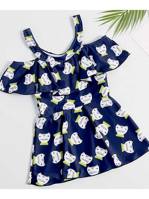 Teddyshop キッズ水着 猫柄オフショルダーフリルワンピーススイムウェア ショートパンツ2点セット ネイビー Stripe Club Kids By Smarby ストライプクラブ キッズ バイ スマービー のキッズ水着類 Ccn9080 Kids309 ファッション通販のstripe Club Teddyshop キッズ水着 猫柄オフショルダーフリルワンピーススイムウェア ショートパンツ2点セット ネイビー Stripe Club Kids By Smarby ストライプクラブ キッズ バイ スマービー のキッズ水着類 Ccn9080 Kids309 ファッション通販のstripe Club