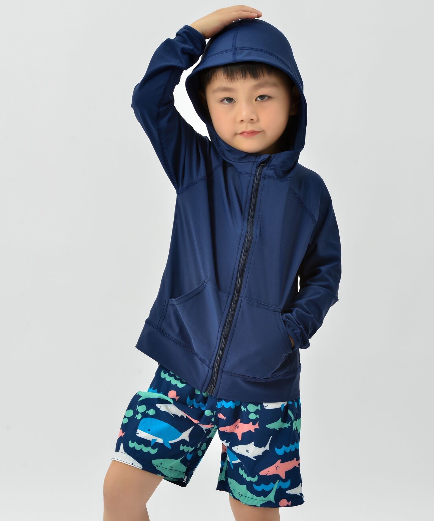Teddyshop キッズ水着 男の子用総柄プリントワイドサーフパンツ ホワイト ネイビー マルチ ネイビー2 ネイビー3 Stripe Club Kids By Smarby ストライプクラブ キッズ バイ スマービー のキッズ水着類 Ccn9080 Kids352 ファッション通販のstripe Club