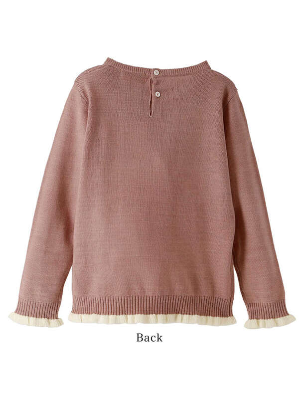 Catherinecottage 女の子ニットバイカラーフリルニット オフホワイト グレー ピンク パープル Stripe Club Kids By Smarby ストライプクラブ キッズ バイ スマービー のキッズニット セーター Ccn9067 Hl002t ファッション通販のstripe Club Catherinecottage 女の子ニットバイカラーフリルニット オフホワイト グレー ピンク パープル Stripe Club Kids By Smarby ストライプクラブ キッズ バイ スマービー のキッズニット セーター Ccn9067 Hl002t ファッション通販のstripe Club