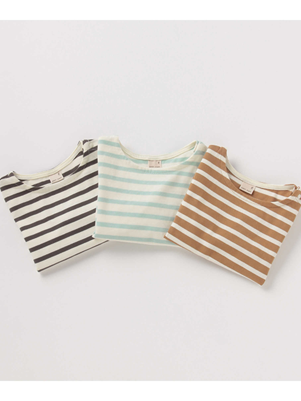 Petit Main ボーダーtシャツ ベージュ ライトグリーン チャコール Stripe Club Kids By Smarby ストライプクラブ キッズ バイ スマービー のキッズtシャツ Ccn9045 ファッション通販のstripe Club Petit Main ボーダーtシャツ ベージュ ライトグリーン チャコール Stripe Club Kids By Smarby ストライプクラブ キッズ バイ スマービー のキッズtシャツ Ccn9045 ファッション通販のstripe Club
