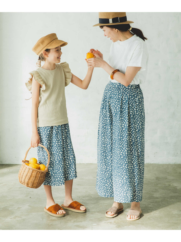 Pairmanon ママとおそろい リンクコーデ 総柄 ロング フレア ガウチョ パンツ ワイドパンツ Dベージュ Stripe Club Kids By Smarby ストライプクラブ キッズ バイ スマービー のキッズパンツ Ccn9074 Mn1sspt217 ファッション通販のstripe Club Pairmanon ママとおそろい リンクコーデ 総柄 ロング フレア ガウチョ パンツ ワイドパンツ Dベージュ Stripe Club Kids By Smarby ストライプクラブ キッズ バイ スマービー のキッズパンツ Ccn9074 Mn1sspt217 ファッション通販のstripe Club