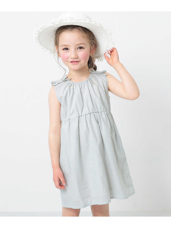 Devirock ガーゼサマーワンピース 001 002 003 004 Stripe Club Kids By Smarby ストライプクラブ キッズ バイ スマービー のキッズワンピース Ccn9052 142gdr012 ファッション通販のstripe Club