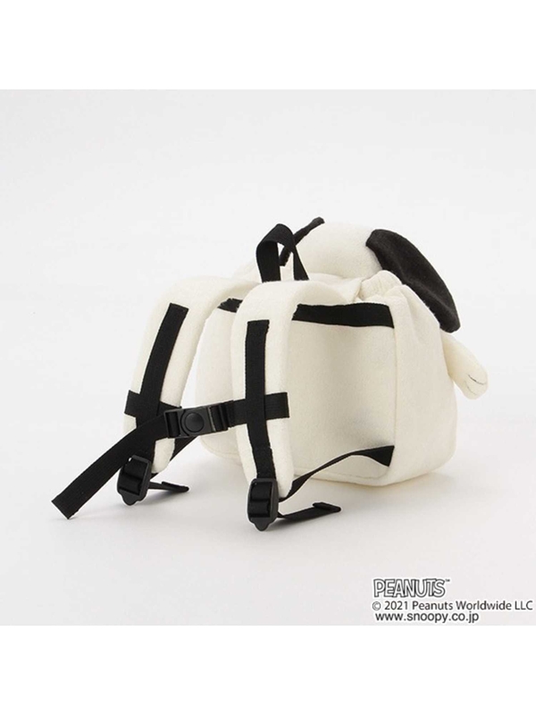 Petit Main Peanutsコラボ スヌーピーぬいぐるみリュック ブラック ベージュ Stripe Club Kids By Smarby ストライプクラブ キッズ バイ スマービー のキッズバッグ ポーチ Ccn9045 ファッション通販のstripe Club