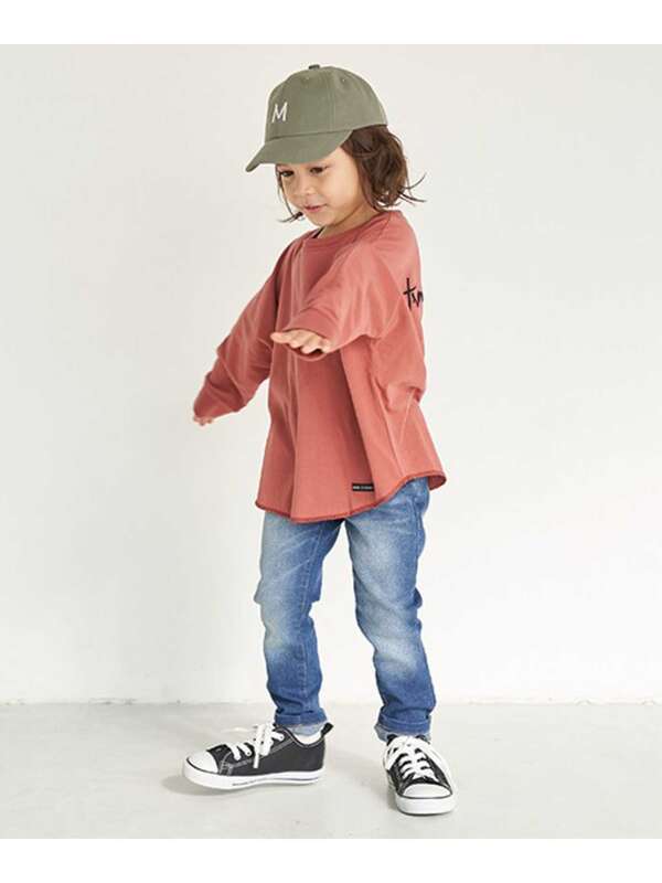 B Room スキニーデニムパンツ ブラック ブルー Stripe Club Kids By Smarby ストライプクラブ キッズ バイ スマービー のキッズパンツ Ccn9047 ファッション通販のstripe Club