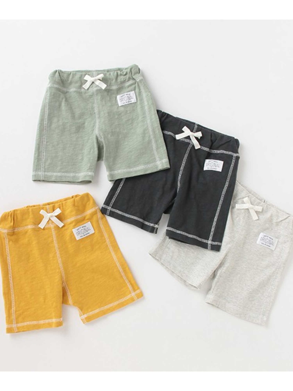 Petit Main スラブカットショートパンツ グレー イエロー カーキ チャコール Stripe Club Kids By Smarby ストライプクラブ キッズ バイ スマービー のキッズショートパンツ Ccn9045 ファッション通販のstripe Club