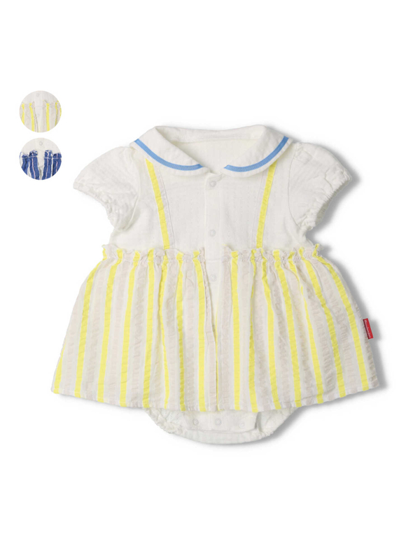 Moujonjon セーラーカラーストライプオール イエロー ブルー Stripe Club Kids By Smarby ストライプクラブ キッズ バイ スマービー のキッズオールインワン Ccn9075 M ファッション通販のstripe Club Moujonjon セーラーカラーストライプオール イエロー ブルー Stripe Club Kids By Smarby ストライプクラブ キッズ バイ スマービー のキッズオールインワン Ccn9075 M ファッション通販のstripe Club