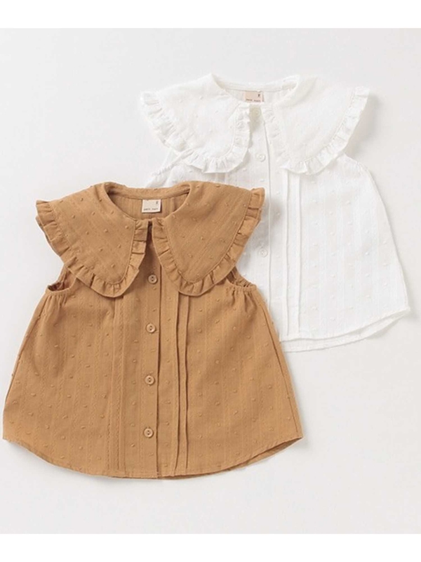 Petit Main Big衿布帛ブラウス オフホワイト ベージュ Stripe Club Kids By Smarby ストライプクラブ キッズ バイ スマービー のキッズシャツ ブラウス Ccn9045 ファッション通販のstripe Club Petit Main Big衿布帛ブラウス オフホワイト ベージュ Stripe Club Kids By Smarby ストライプクラブ キッズ バイ スマービー のキッズシャツ ブラウス Ccn9045 ファッション通販のstripe Club