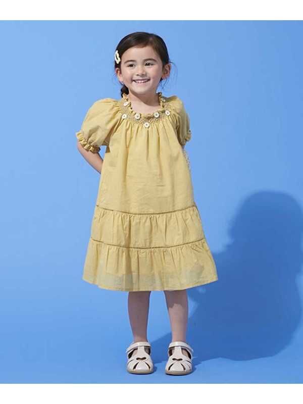 Petit Main デイジー刺しゅうパフ袖ワンピース イエロー ラベンダー Stripe Club Kids By Smarby ストライプクラブ キッズ バイ スマービー のキッズワンピース Ccn9045 ファッション通販のstripe Club Petit Main デイジー刺しゅうパフ袖ワンピース イエロー ラベンダー Stripe Club Kids By Smarby ストライプクラブ キッズ バイ スマービー のキッズワンピース Ccn9045 ファッション通販のstripe Club