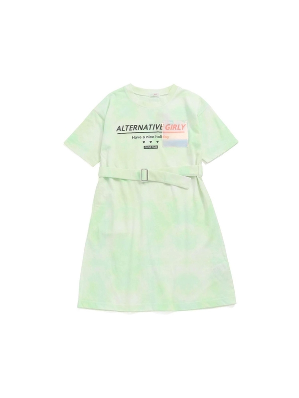 Algy タイダイtワンピ ピンク サックスブルー ミントグリーン Stripe Club Kids By Smarby ストライプクラブ キッズ バイ スマービー のキッズワンピース Ccn9042 G ファッション通販のstripe Club