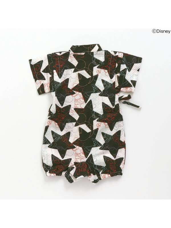 Breeze Boys Uni ディズニーキャラクター星総柄甚平ロンパス ブラック ベージュ Stripe Club Kids By Smarby ストライプクラブ キッズ バイ スマービー のキッズ浴衣 Ccn9007 J ファッション通販のstripe Club