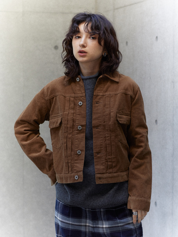 アウトレット エイジングコーデュロイジャケット アイボリー キャメル カーキ Craft Standard Boutique クラフト スタンダード ブティック のレディースジャケット Pa93l0y0300 ファッション通販のstripe Club