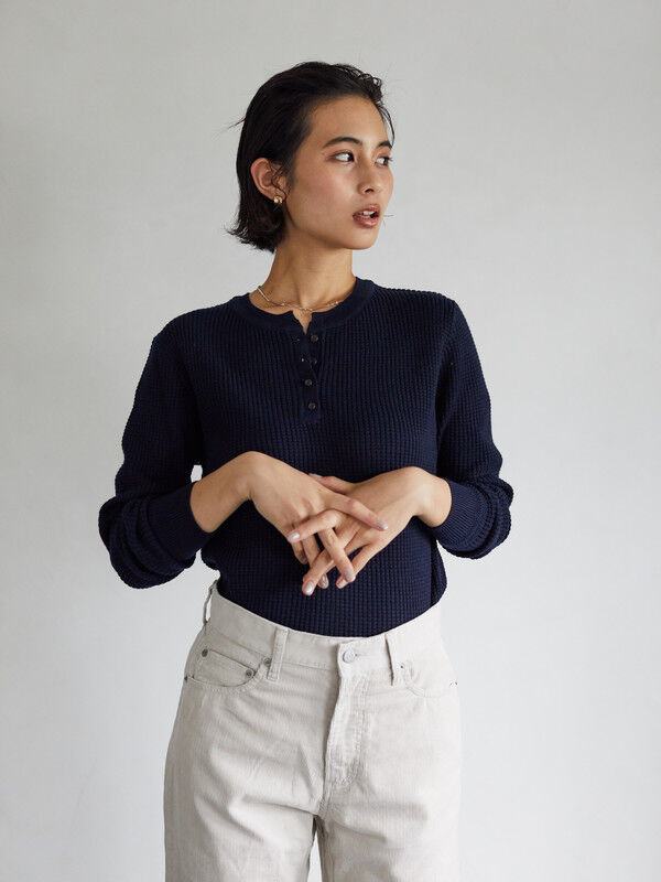 アウトレット With 10月号掲載 ヘンリーネックニットプルオーバー ピンク グレーベージュ キャメル カーキ ネイビー Craft Standard Boutique クラフト スタンダード ブティック のレディースニット セーター Pa93l2c0990 ファッション通販のstripe Club