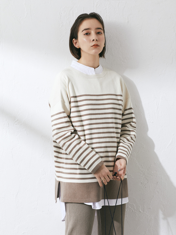 アウトレット ボートネック厚手ボーダーニットプルオーバー ベージュ カーキ ネイビー Craft Standard Boutique クラフト スタンダード ブティック のレディースニット セーター Pa01l2c1230 ファッション通販のstripe Club アウトレット ボートネック厚手ボーダーニットプルオーバー ベージュ カーキ ネイビー Craft Standard Boutique クラフト スタンダード ブティック のレディースニット セーター Pa01l2c1230 ファッション通販のstripe Club