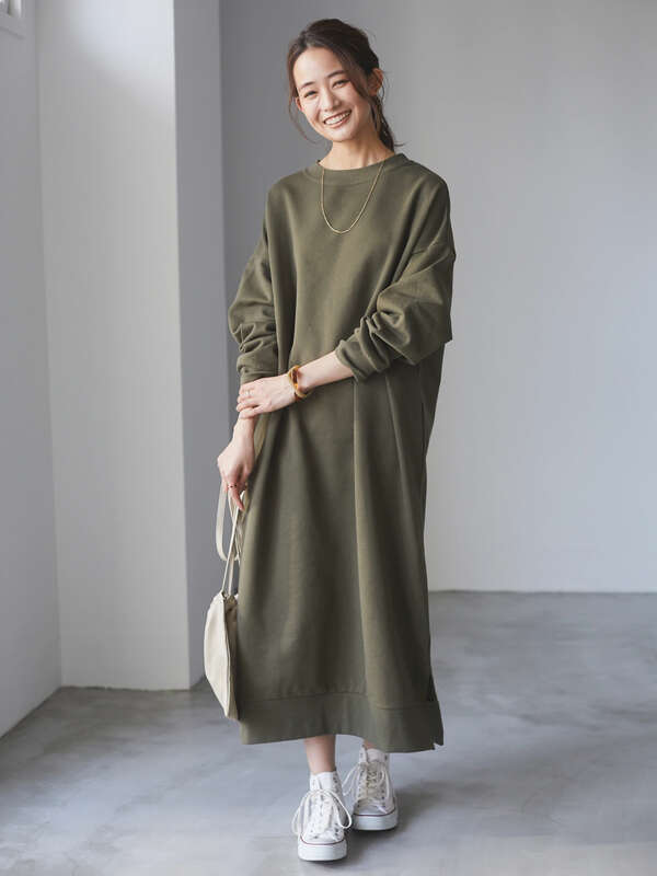 アウトレット シンプル裏起毛スウェットワンピース チャコールグレー モカ オリーブ Craft Standard Boutique クラフト スタンダード ブティック のレディースワンピース Pa07l1h0300 ファッション通販のstripe Club アウトレット シンプル裏起毛スウェットワンピース チャコールグレー モカ オリーブ Craft Standard Boutique クラフト スタンダード ブティック のレディースワンピース Pa07l1h0300 ファッション通販のstripe Club