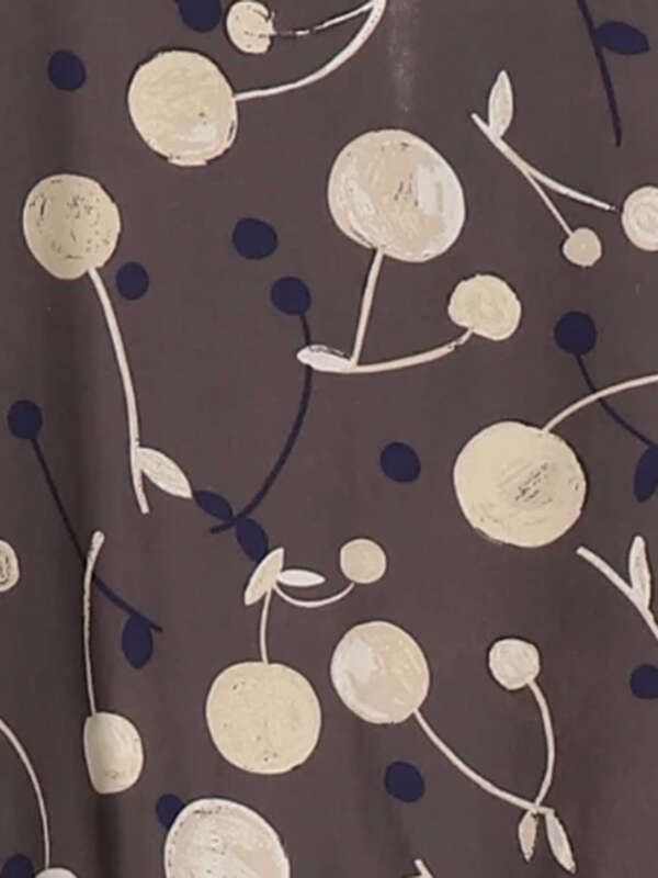 アウトレット ハイネックチェリー柄ワンピース チャコールグレー ブラック Craft Standard Boutique クラフト スタンダード ブティック のレディースワンピース Pa07l0h0300 ファッション通販のstripe Club