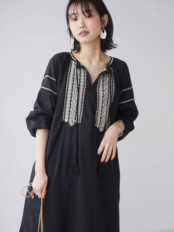 ボタニカル刺繍ワンピース ホワイト ブラック Craft Standard Boutique クラフト スタンダード ブティック のレディース ワンピース Pp11l0h0100 ファッション通販のstripe Club ボタニカル刺繍ワンピース ホワイト ブラック Craft Standard Boutique クラフト スタンダード ブティック のレディース ワンピース Pp11l0h0100 ファッション通販のstripe Club