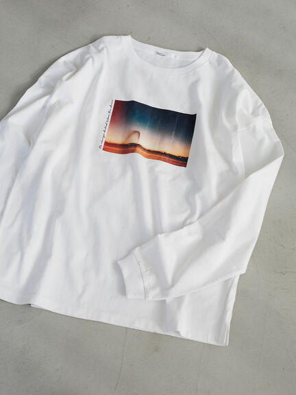 【non-no 6月号掲載】NEW DAWN TEE / プリントロンT(A)