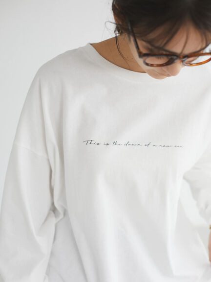 CRAFT STANDARD BOUTIQUE(クラフト スタンダード ブティック) |【non-no 6月号掲載】NEW DAWN TEE / プリントロンT