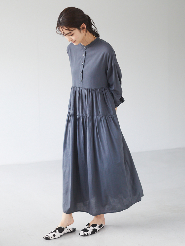 ティアードマキシワンピース チャコールグレー ブラック グレーベージュ オリーブ Craft Standard Boutique クラフト スタンダード ブティック のレディースワンピース Pa11l0h0600 ファッション通販のstripe Club ティアードマキシワンピース チャコールグレー ブラック グレーベージュ オリーブ Craft Standard Boutique クラフト スタンダード ブティック のレディースワンピース Pa11l0h0600 ファッション通販のstripe Club
