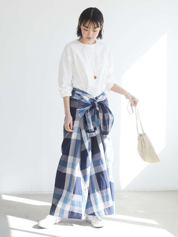 3wayチェックワンピース ベージュ ブルー Craft Standard Boutique クラフト スタンダード ブティック のレディース ワンピース Pa11l0h1100 ファッション通販のstripe Club