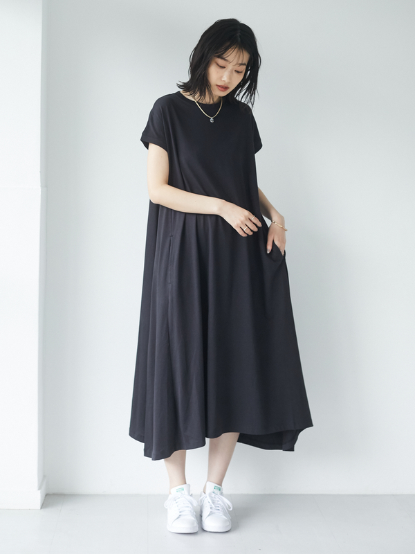 フレンチスリーブカットワンピース ブラック ベージュ サックスブルー Craft Standard Boutique クラフト スタンダード ブティック のレディースワンピース Pa16l1h0100 ファッション通販のstripe Club フレンチスリーブカットワンピース ブラック ベージュ サックスブルー Craft Standard Boutique クラフト スタンダード ブティック のレディースワンピース Pa16l1h0100 ファッション通販のstripe Club