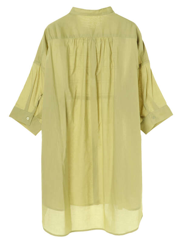 シャーリングヤーンチュニックシャツ オフホワイト モカ イエロー ライトブルー Craft Standard Boutique クラフト スタンダード ブティック のレディースチュニック Pa16l0g0100 ファッション通販のstripe Club