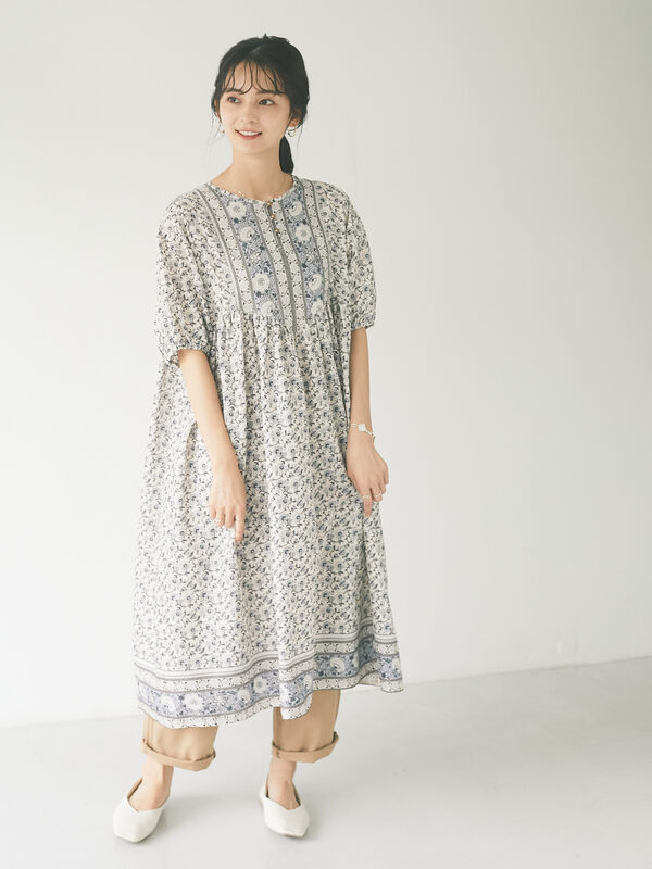 アウトレット アンティークウォールペーパー柄ワンピース グレー ベージュ Craft Standard Boutique クラフト スタンダード ブティック のレディースワンピース Pa13l0h0630 ファッション通販のstripe Club アウトレット アンティークウォールペーパー柄ワンピース グレー ベージュ Craft Standard Boutique クラフト スタンダード ブティック のレディースワンピース Pa13l0h0630 ファッション通販のstripe Club