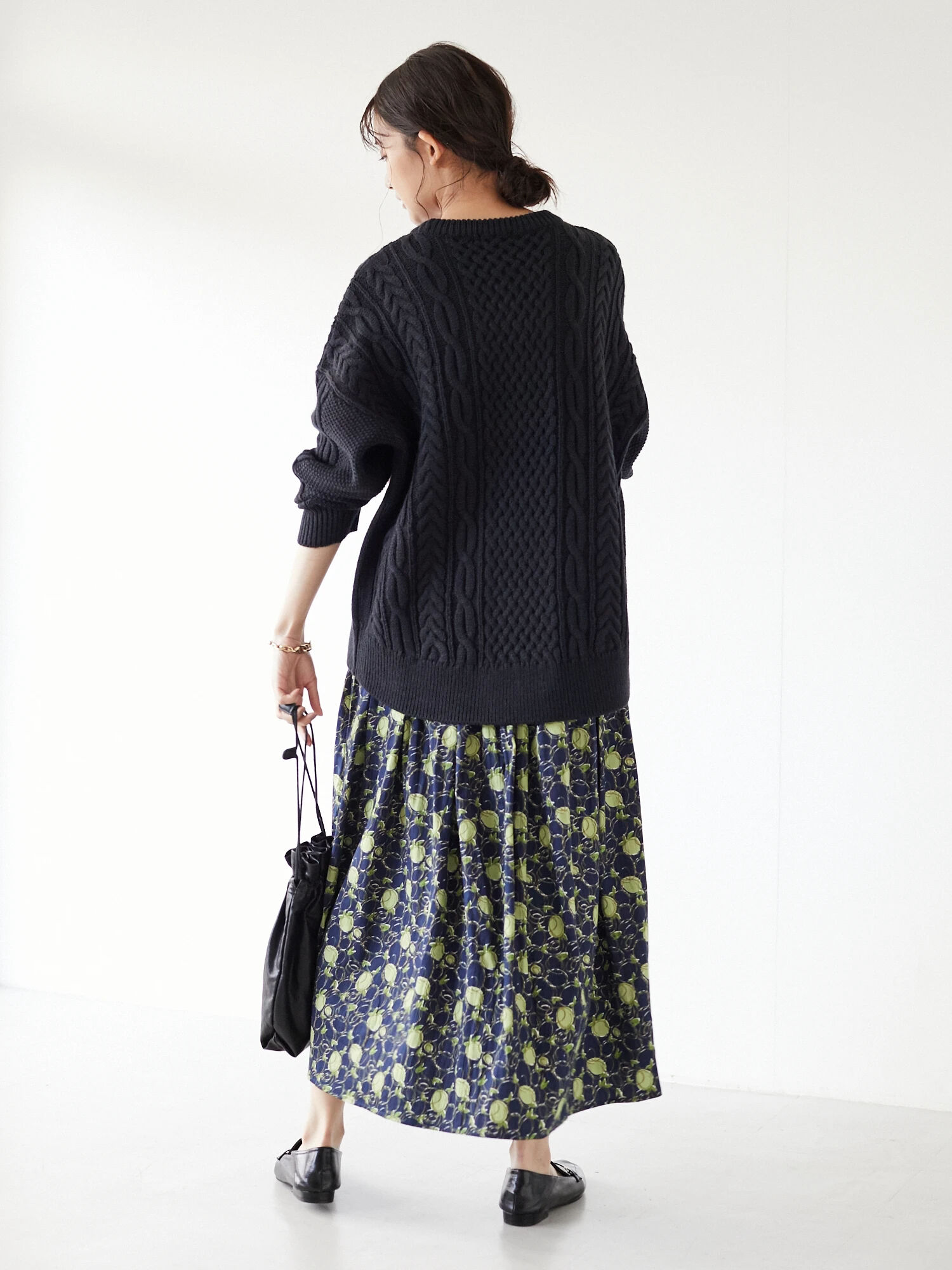 カイト レディース スカート ボトムス Tudi Skirt Black