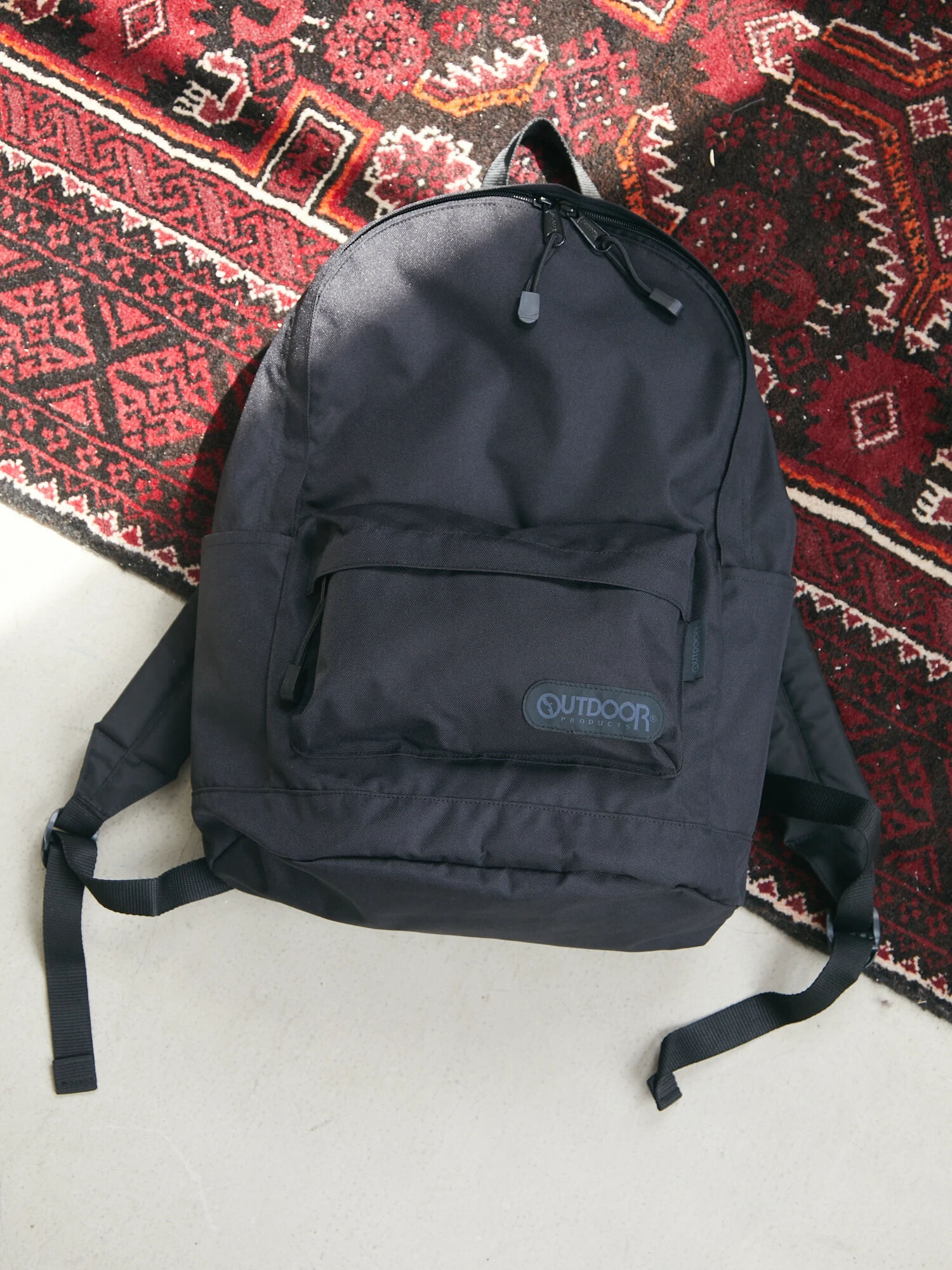 アウトレット】OUTDOOR PRODUCTS EX BACKPACK（ブラック/ベージュ