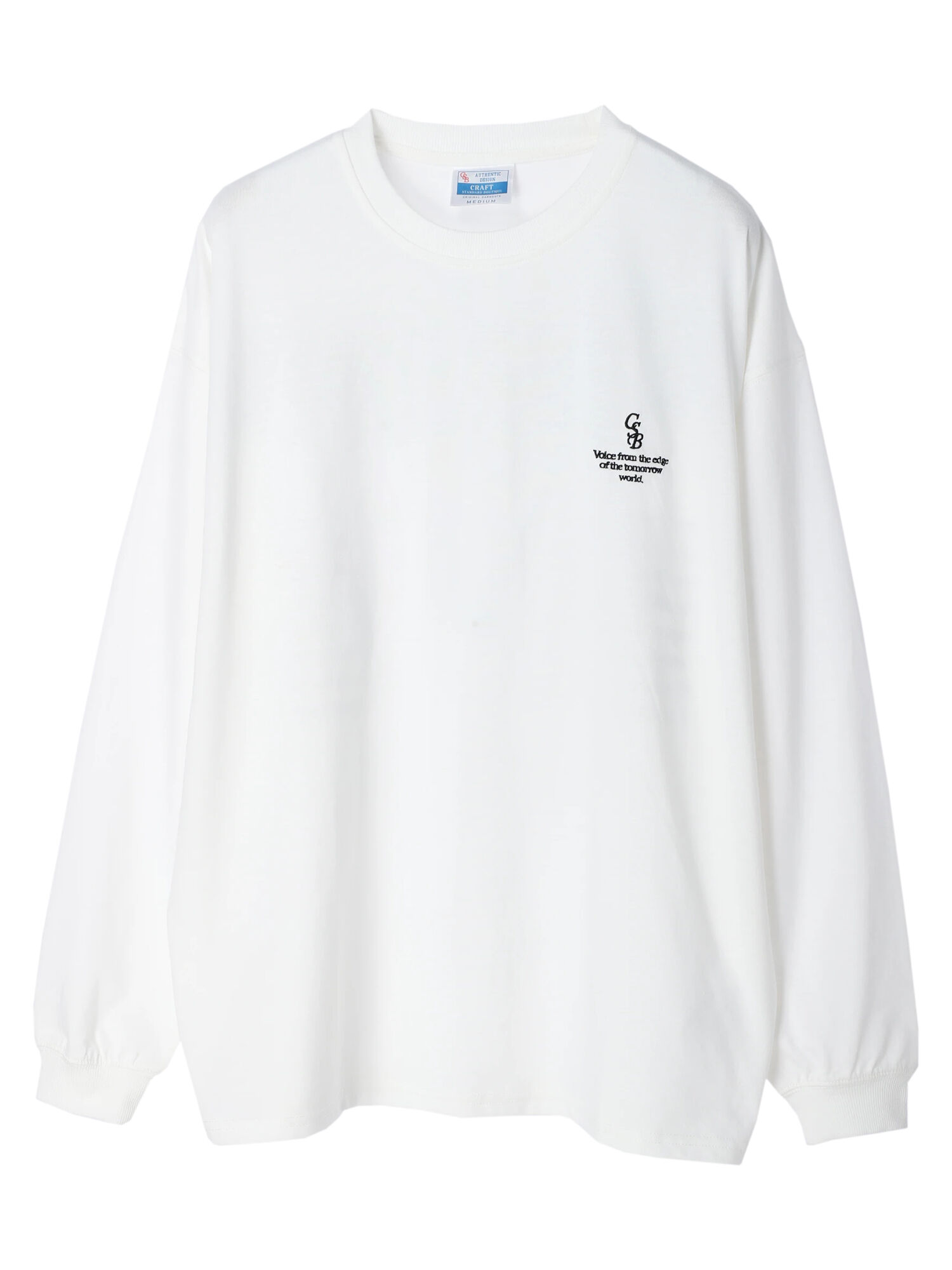 Csb刺繍tour ロンtee ホワイト ブラック グレーベージュ Craft Standard Boutique クラフト スタンダード ブティック のレディースtシャツ Pa23g1c1930 ファッション通販のstripe Club