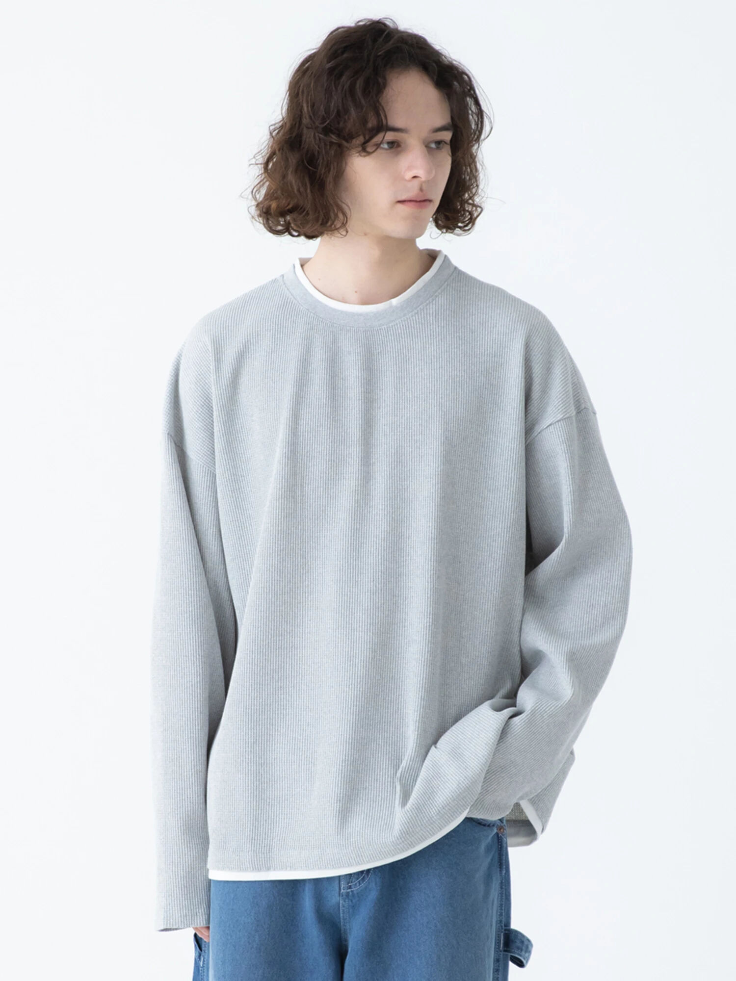 CRAFT STANDARD BOUTIQUEの【リサイクル】サーマルフェイクレイヤー L/S TEE