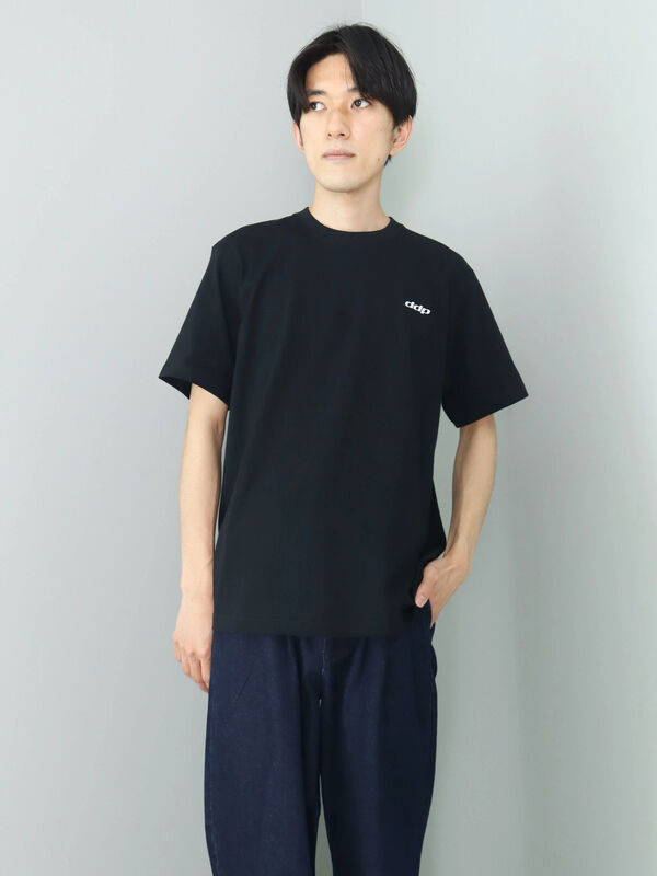 アウトレット】ddp EMBROIDERY LOGO TEE（ホワイト/ブラック） CRAFT STANDARD BOUTIQUE（クラフト  スタンダード ブティック）のレディースTシャツ【PP32G1C1040】｜ファッション通販のSTRIPE CLUB