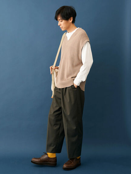 CRAFT STANDARD BOUTIQUE(クラフト スタンダード ブティック) |THE COMFORT WIDE TAPERED PANTS