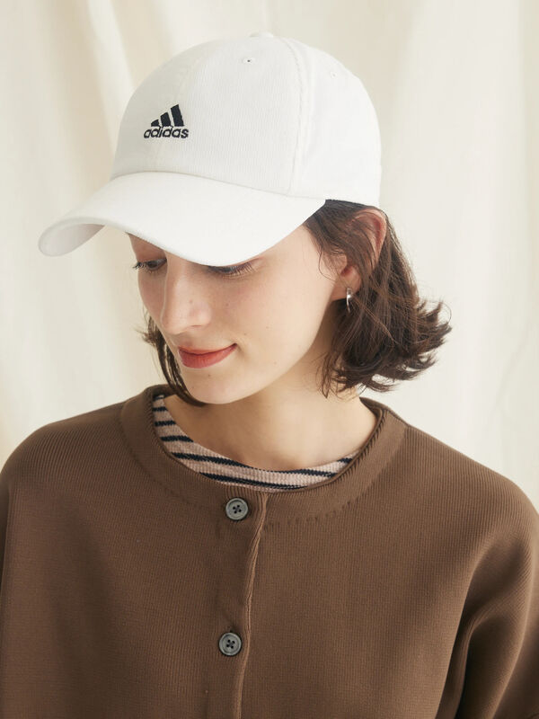 adidas コーデュロイキャップ