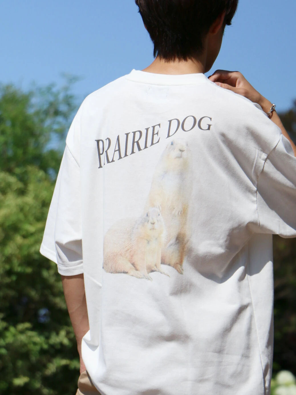 刺繍入りアニマルプリントTEE（A/B/C/D） / CRAFT STANDARD BOUTIQUE 