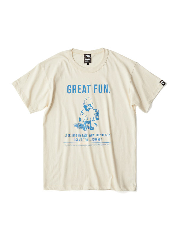 Hw Great Fun Tシャツ ブラウン ブルー Dorr49 ドア フォーナイン のレディースtシャツ Rp02u1c00 ファッション通販のstripe Club