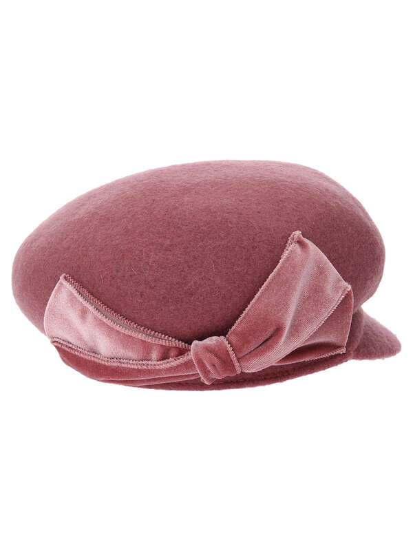 2wayダブルリボンキャスケット ブラック ピンク Honey Salon ハニーサロン のレディースハット 帽子 Sa03f3j0100 ファッション通販のstripe Club