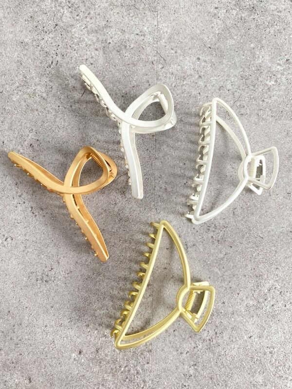 アウトレット フレームヘアクリップ シルバー ゴールド Honey Salon ハニーサロン のレディースその他アクセサリー Sc11fbj0100 ファッション通販のstripe Club