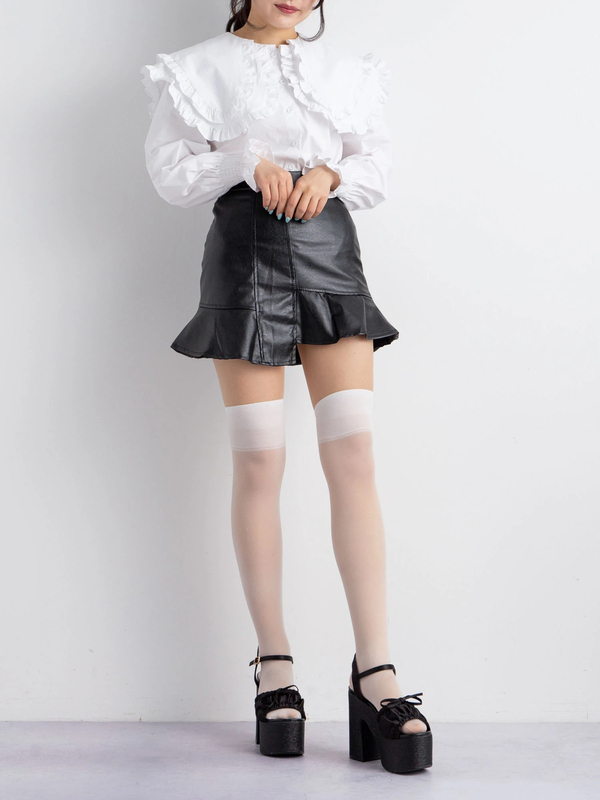 Honey Salon Select フリルレザーミニスカート ブラック Honey Salon ハニーサロン のレディーススカート Sc11l0l0400 ファッション通販のstripe Club Honey Salon Select フリルレザーミニスカート ブラック Honey Salon ハニーサロン のレディーススカート Sc11l0l0400 ファッション通販のstripe Club