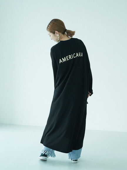 Americana サイドジップワンピース