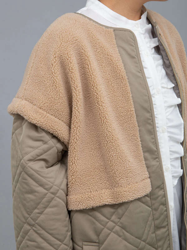 ボア切り替えキルトコート ホワイト カーキ Garage Of Good Clothing ガレージ オブ グッド クロージング のレディース コート Wj04l0z0800 ファッション通販のstripe Club ボア切り替えキルトコート ホワイト カーキ Garage Of Good Clothing ガレージ オブ グッド クロージング のレディース コート Wj04l0z0800 ファッション通販のstripe Club