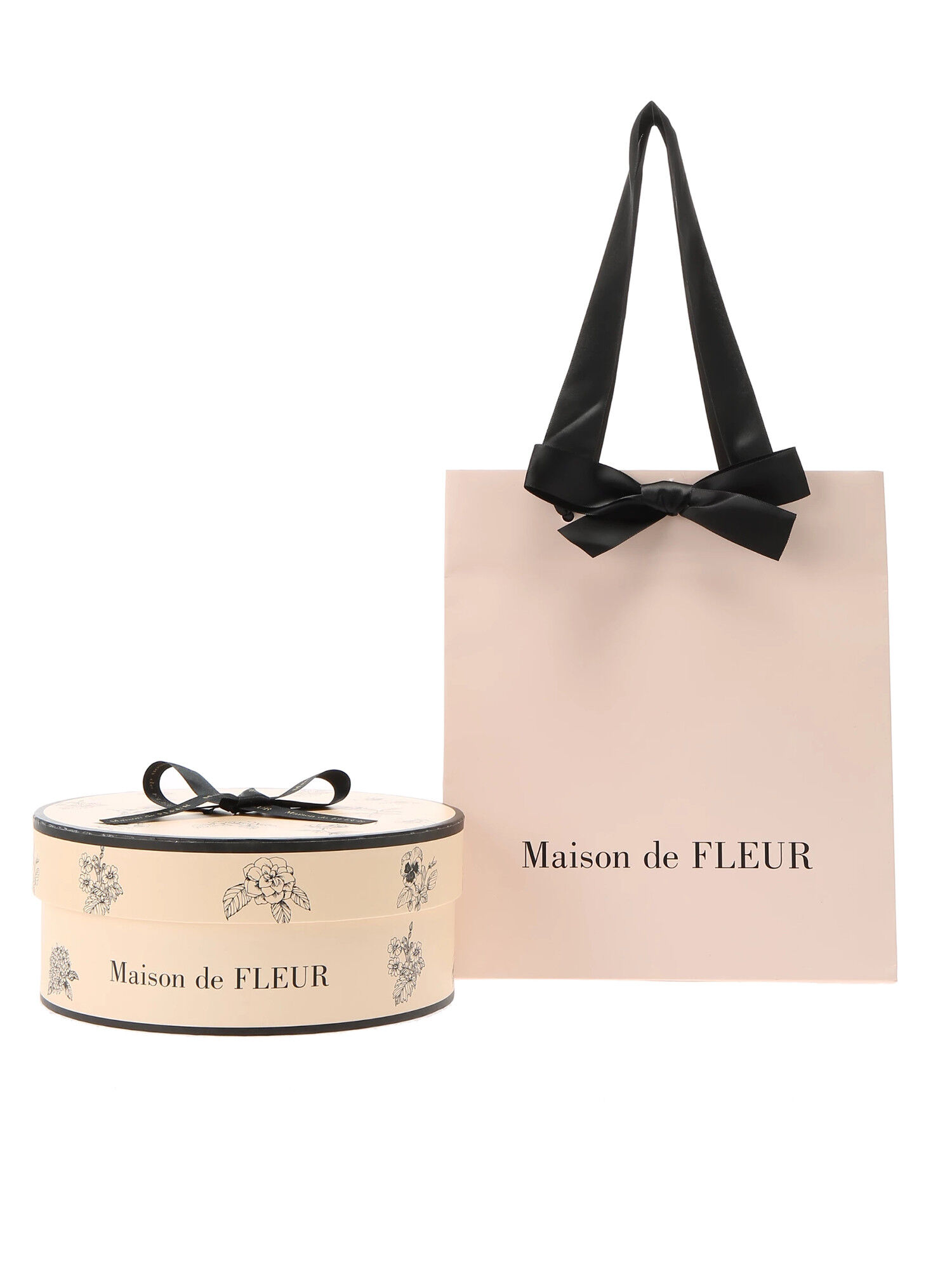 ギフトBOX M【Maison de FLEUR】ピンク（ピンク）  ギフト袋（ギフトブクロ）のラッピング袋【98005M98430】｜ファッション通販のSTRIPE CLUB